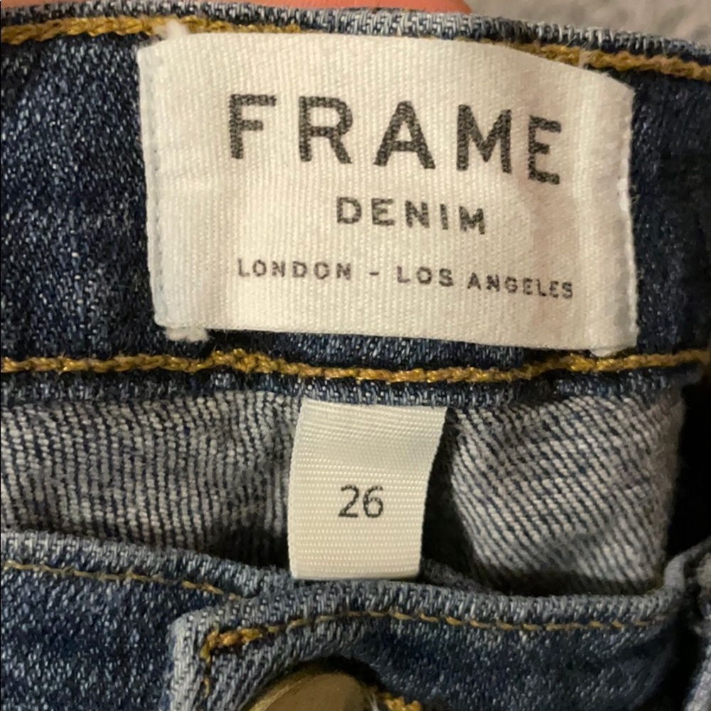 Frame Le High Skinny Jeans View 4